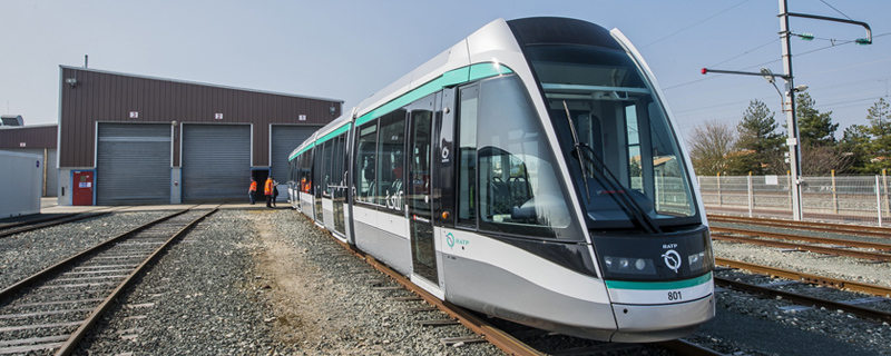 ALSTOM et la RAPT ont réalisé la première expérimentation de garage autonome d’un tramway